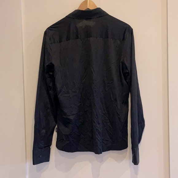Hugo BOSS black button down SHIRT. Size M. - Picture 5 of 7